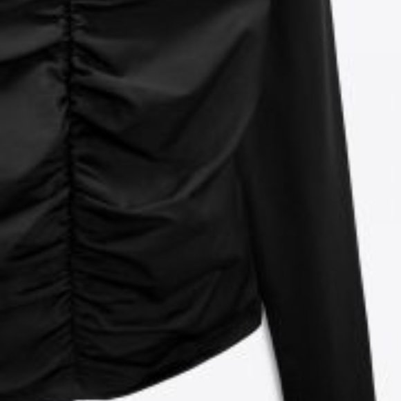 ZARA GATHERED ELASTIC TOP | ZARA WOMAN TOP - Picture 4 of 6